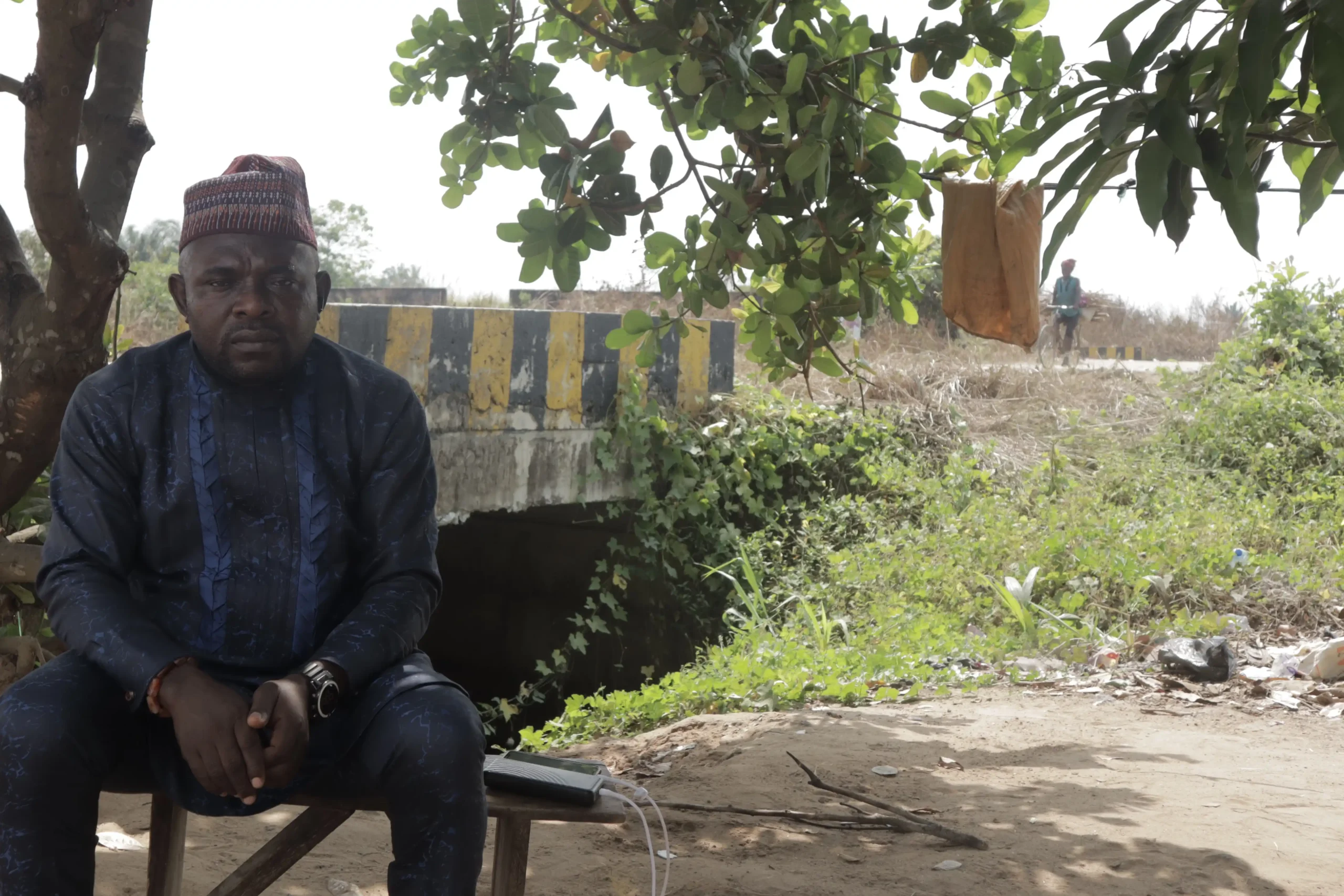 Il pastore Nicholas Evaristus, presidente dell’ong Egbema voice of freedom (Evf)